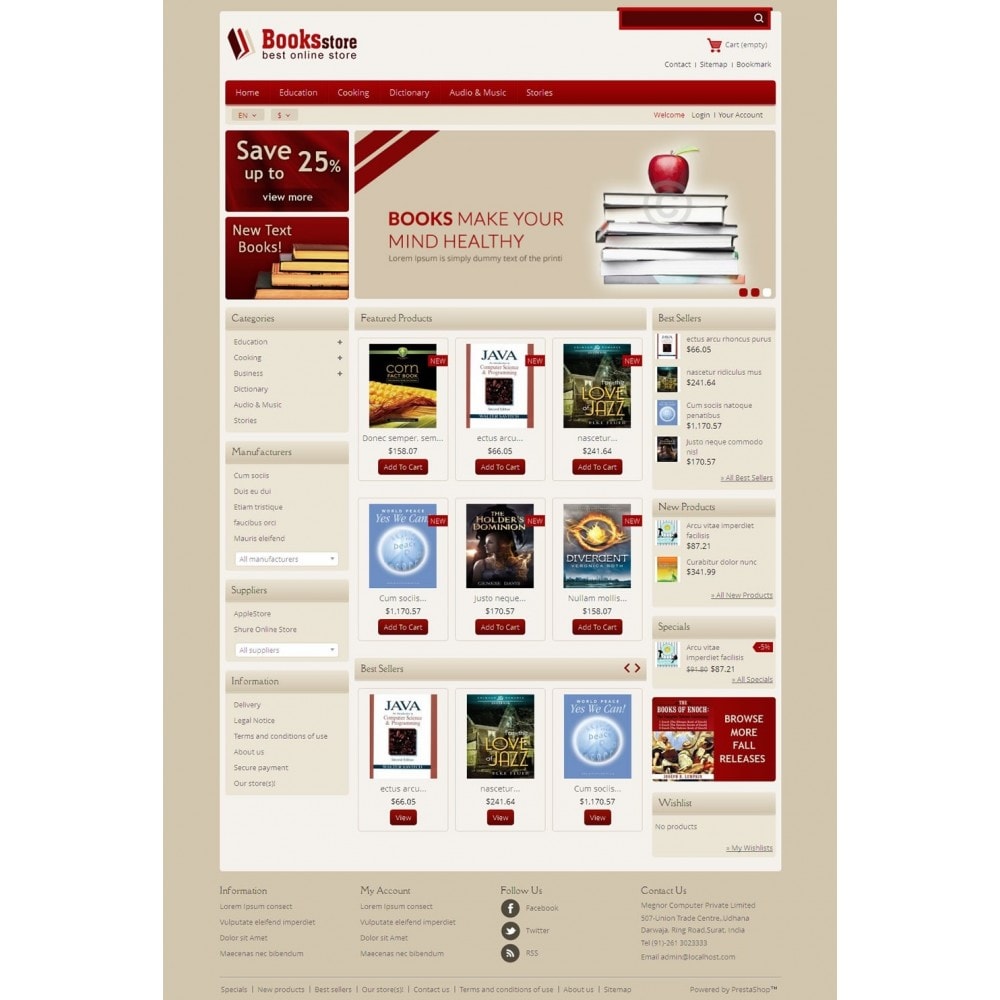 Online book stores