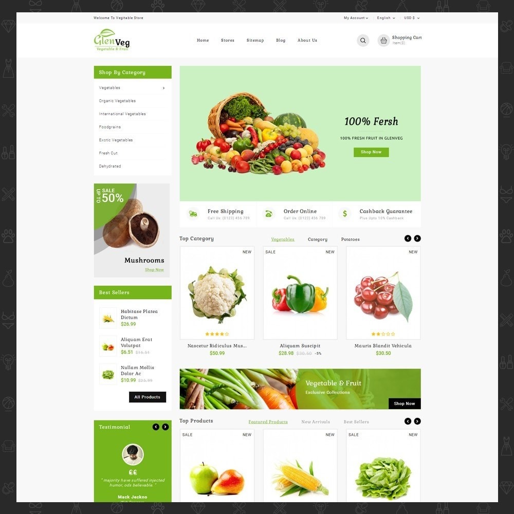 PrestaShop Food & Restaurant Templates - PrestaShop Addons