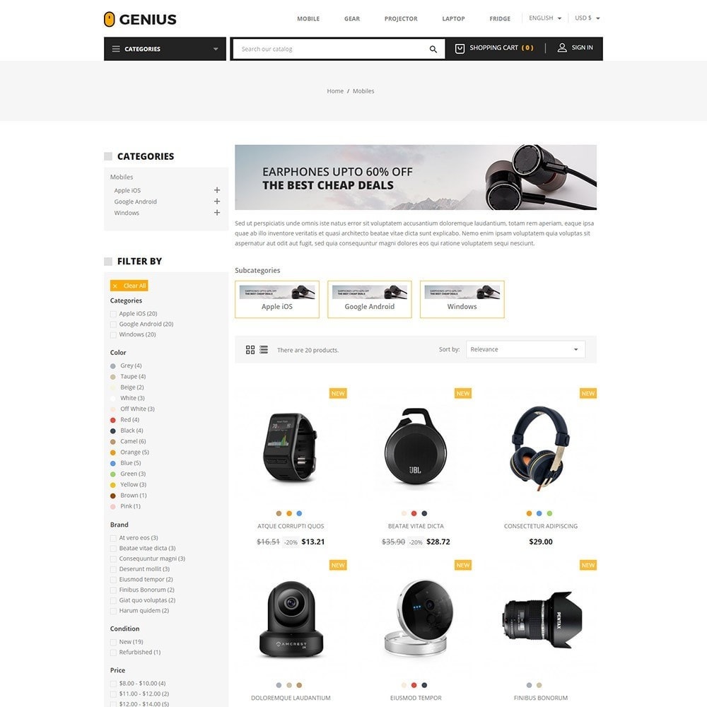 PrestaShop Electronics & Computers Themes - PrestaShop Addons