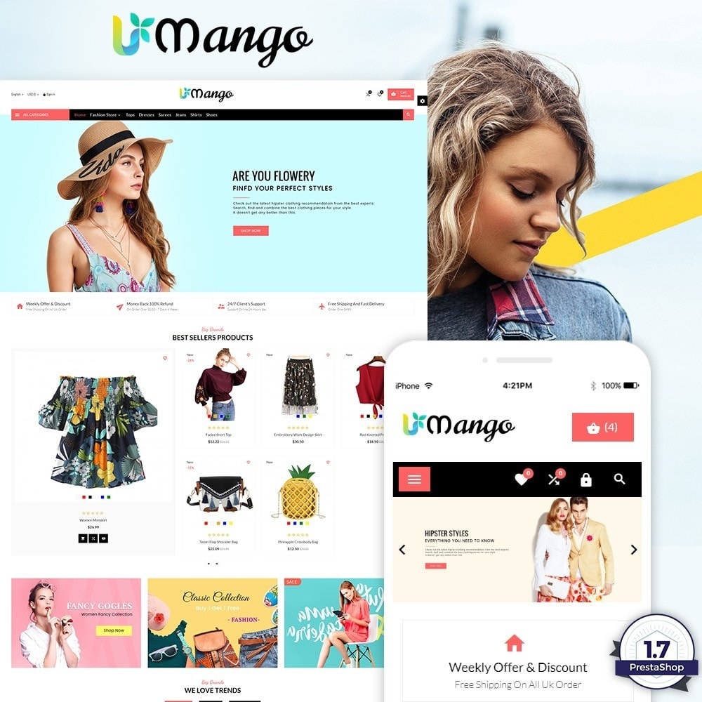 Mango Fashion and Stylish Mega Shop - PrestaShop Addons