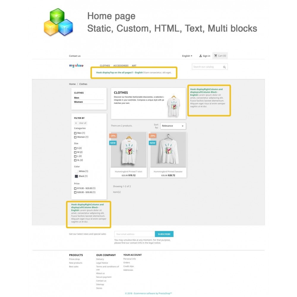 add writable text blocks in pdf image