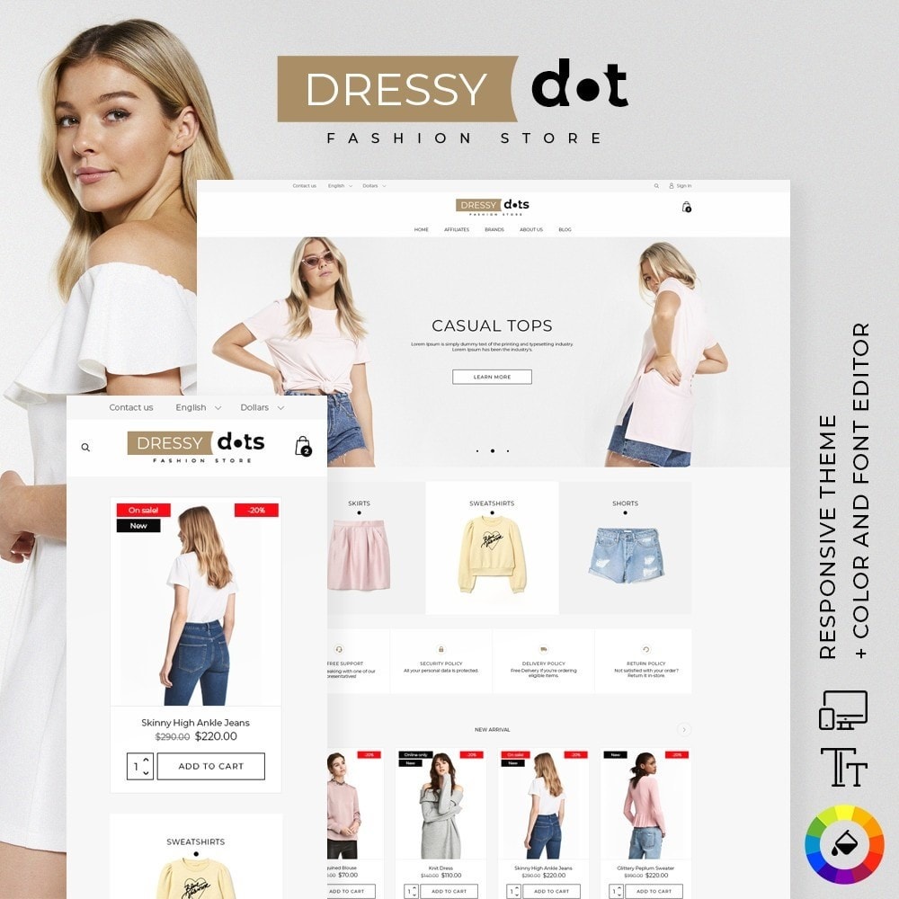 dots clothing online