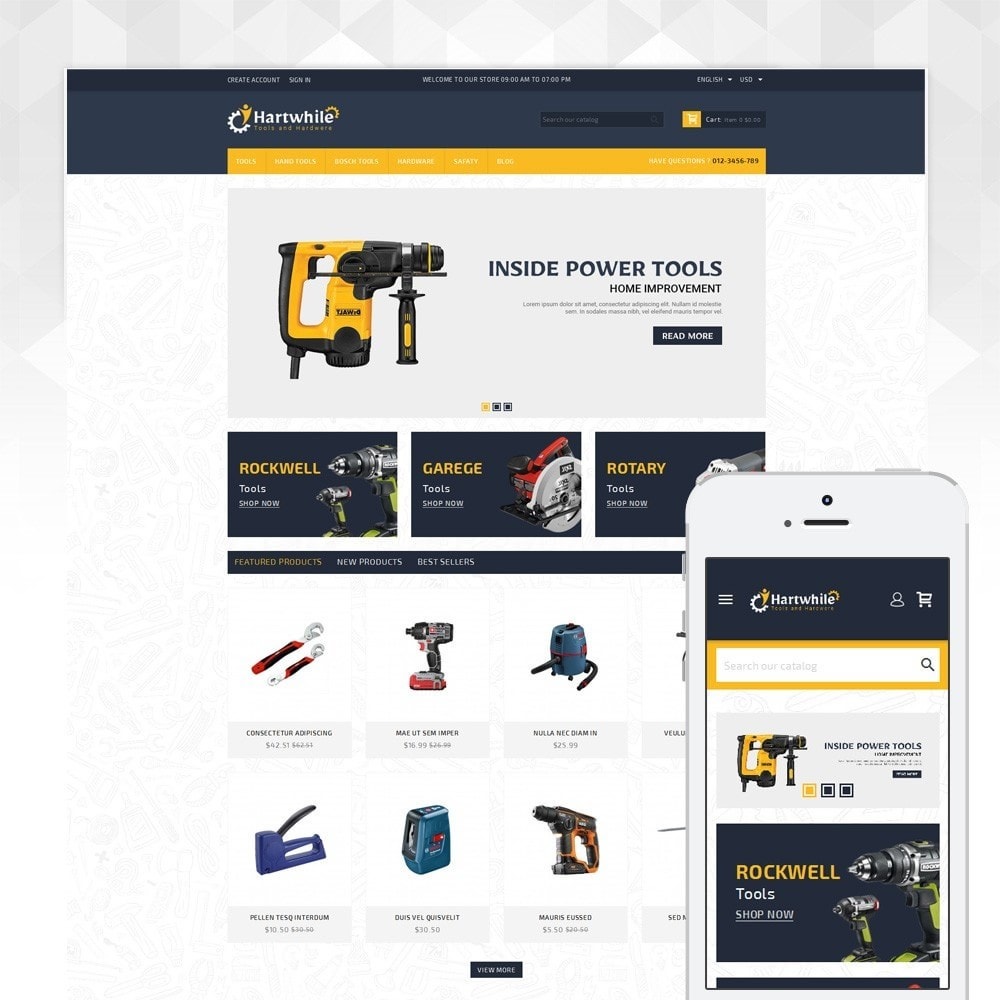 hardware store website