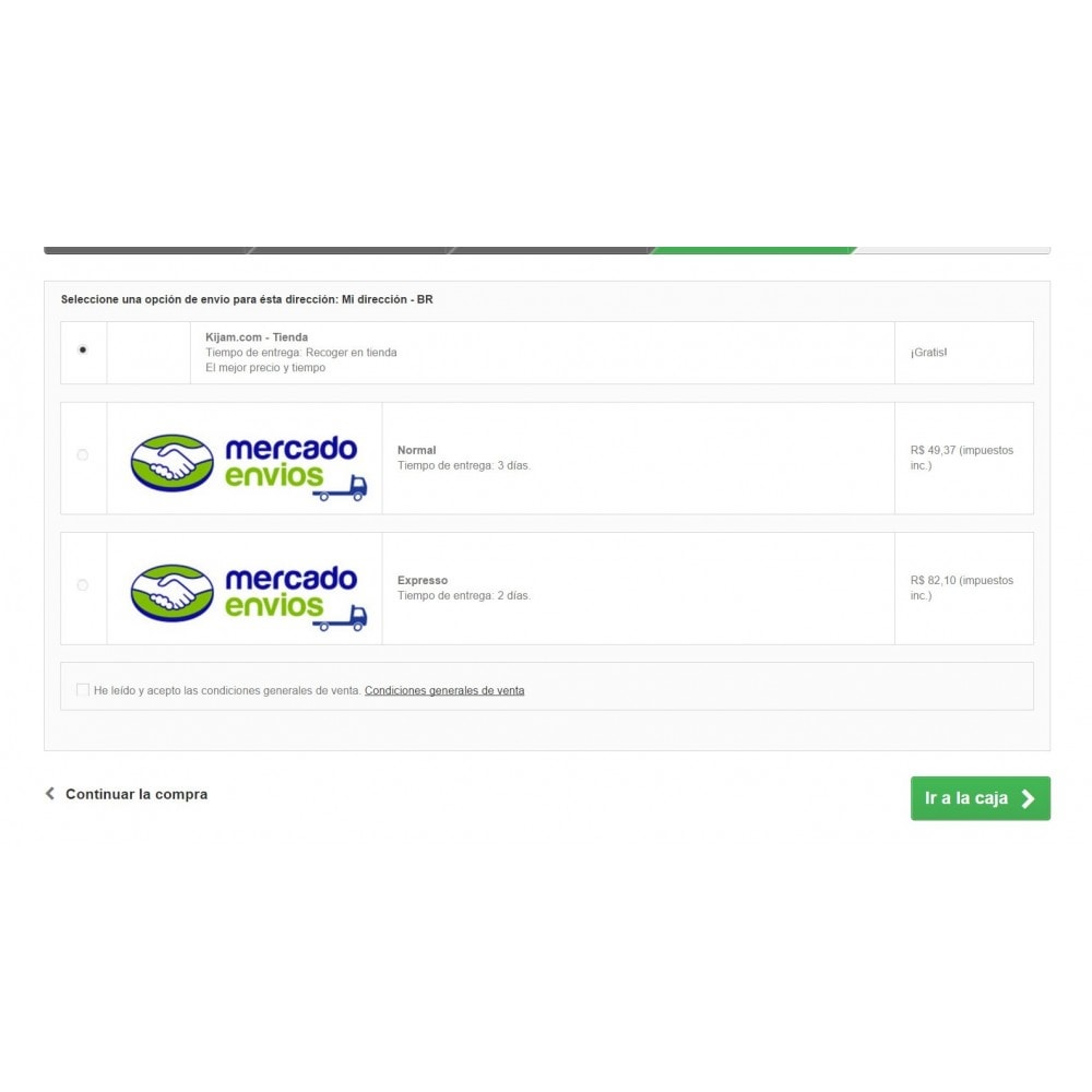 MercadoPago e MercadoEnvios para o Brasil - PrestaShop Addons