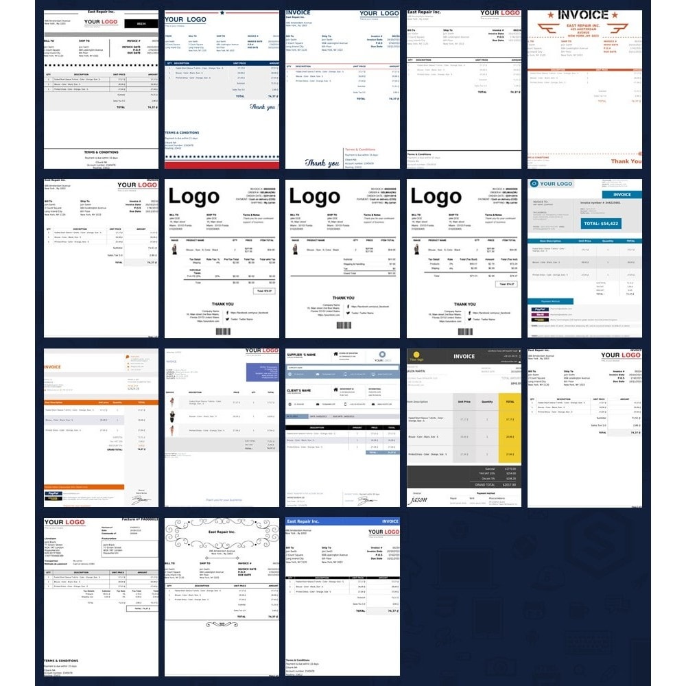 Pdf Template Builder Erweiterte Rechnung Lieferung Pdf Template Builder Prestashop Addons Pdf Template Builder Erweiterte Rechnung Lieferung Pdf Template Builder Prestashop Addons