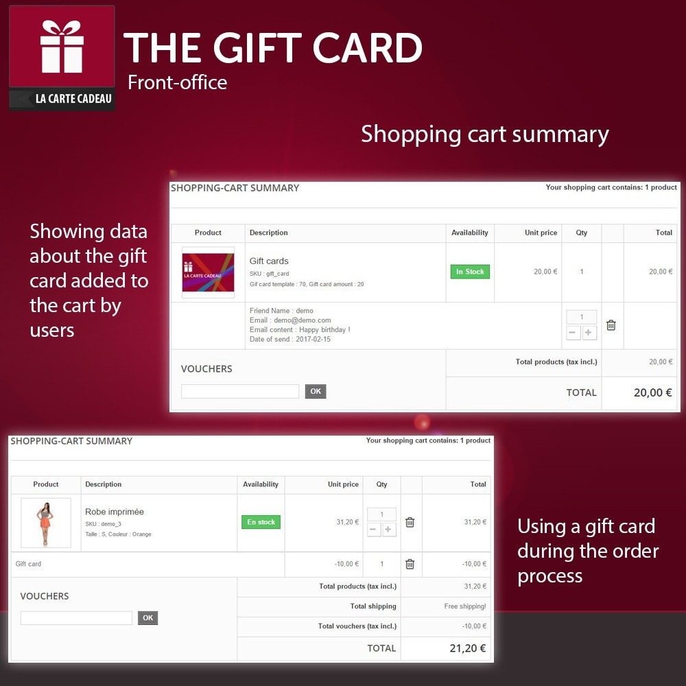 The Gift Card - PrestaShop Addons