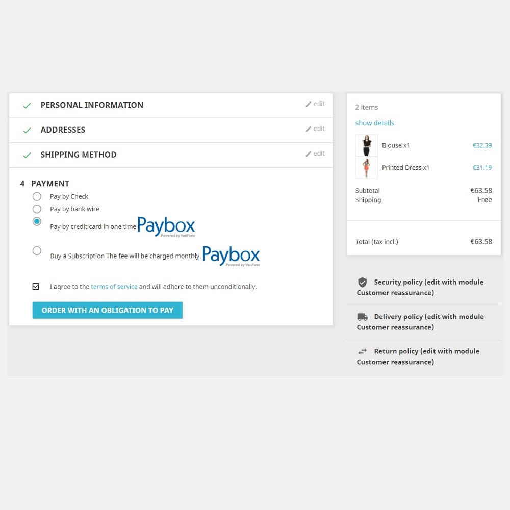 Verifone E Commerce Paybox 1 5 1 6 1 7 Prestashop Addons