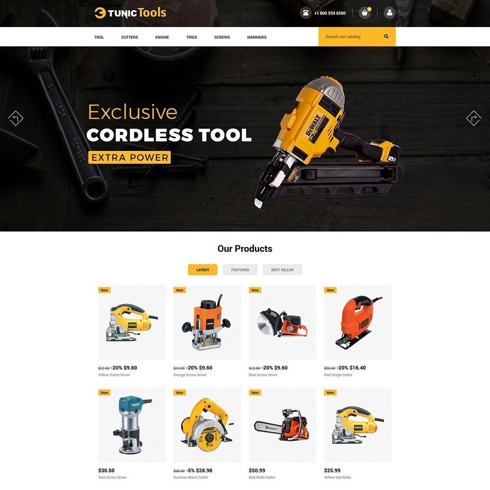 PrestaShop Automotive & Cars Themes - PrestaShop Addons